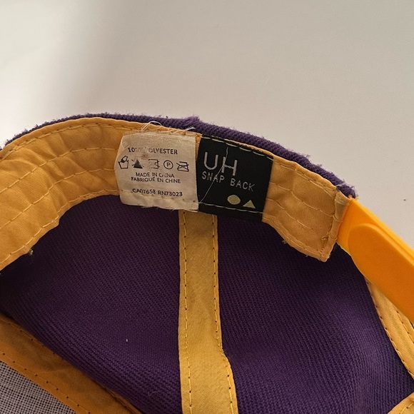 Vintage Los Angeles Laker Snap Back  Ball Cap Hat Baseball Cap - Picture 5 of 5